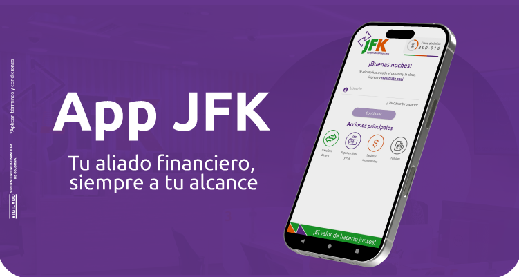 Banner app - Cooperativa Financiera JFK
