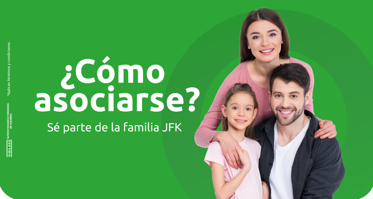 ¿Cómo asociarse JFK