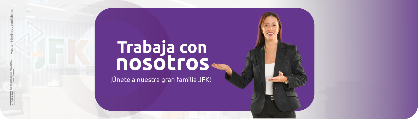 Trabaja con nosotros - JFK