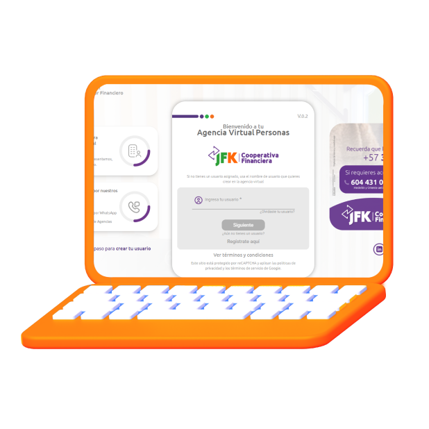 Acceso al portal <br> virtual